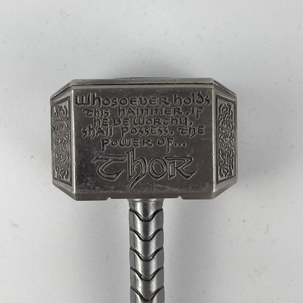 Marvel‎ Thor's Hammer Keychain Metal Mjolnir Avengers Superhero Collectible